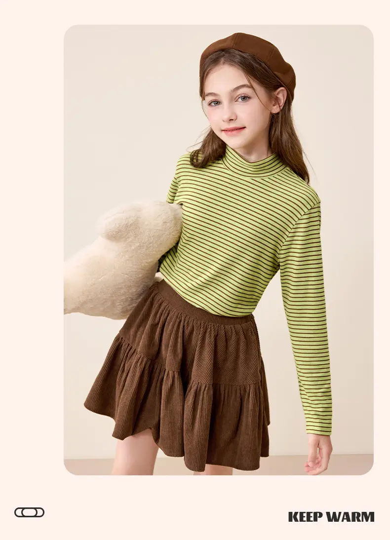 Girls Long Sleeve Thermal Shirt for Boys 2025 Winter — feature 20