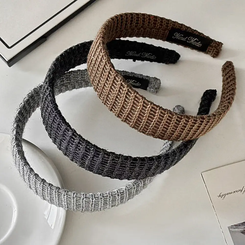 Korean Style Wool Knitted Headband for Women — feature 5