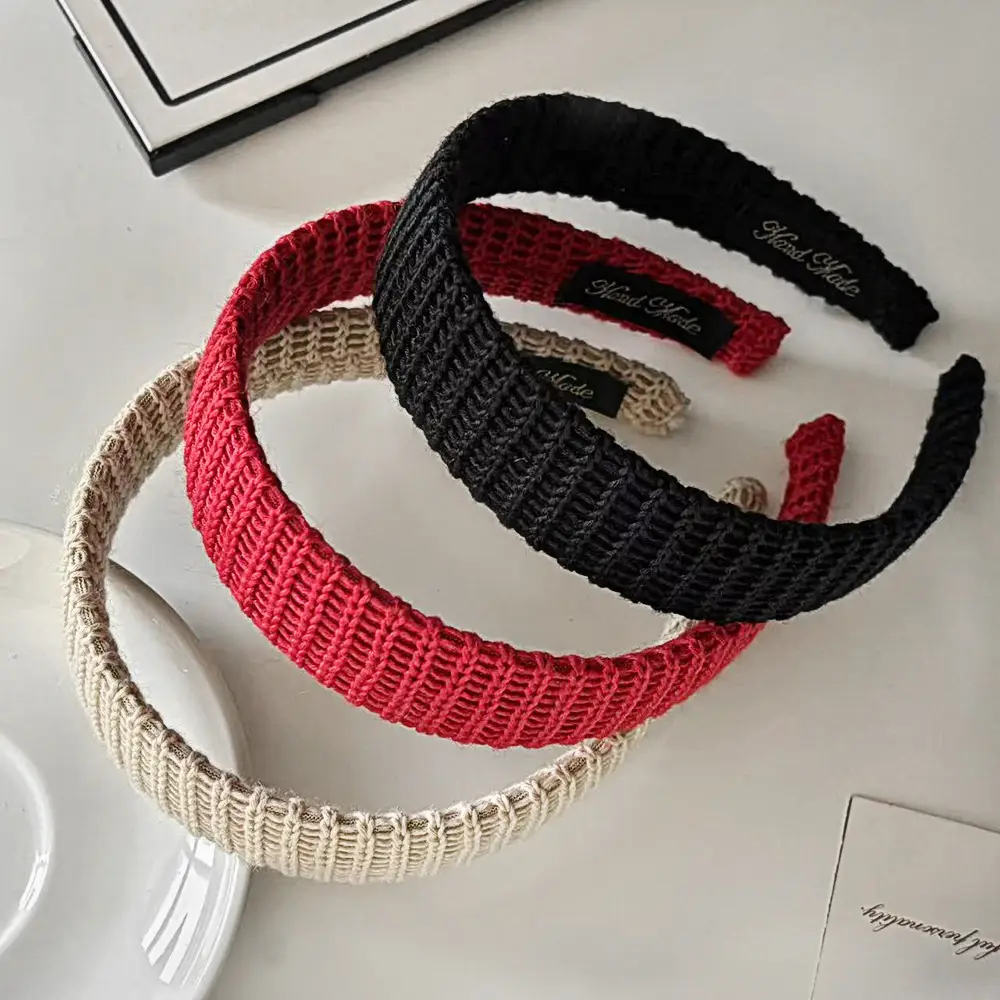 Korean Style Wool Knitted Headband for Women — feature 6