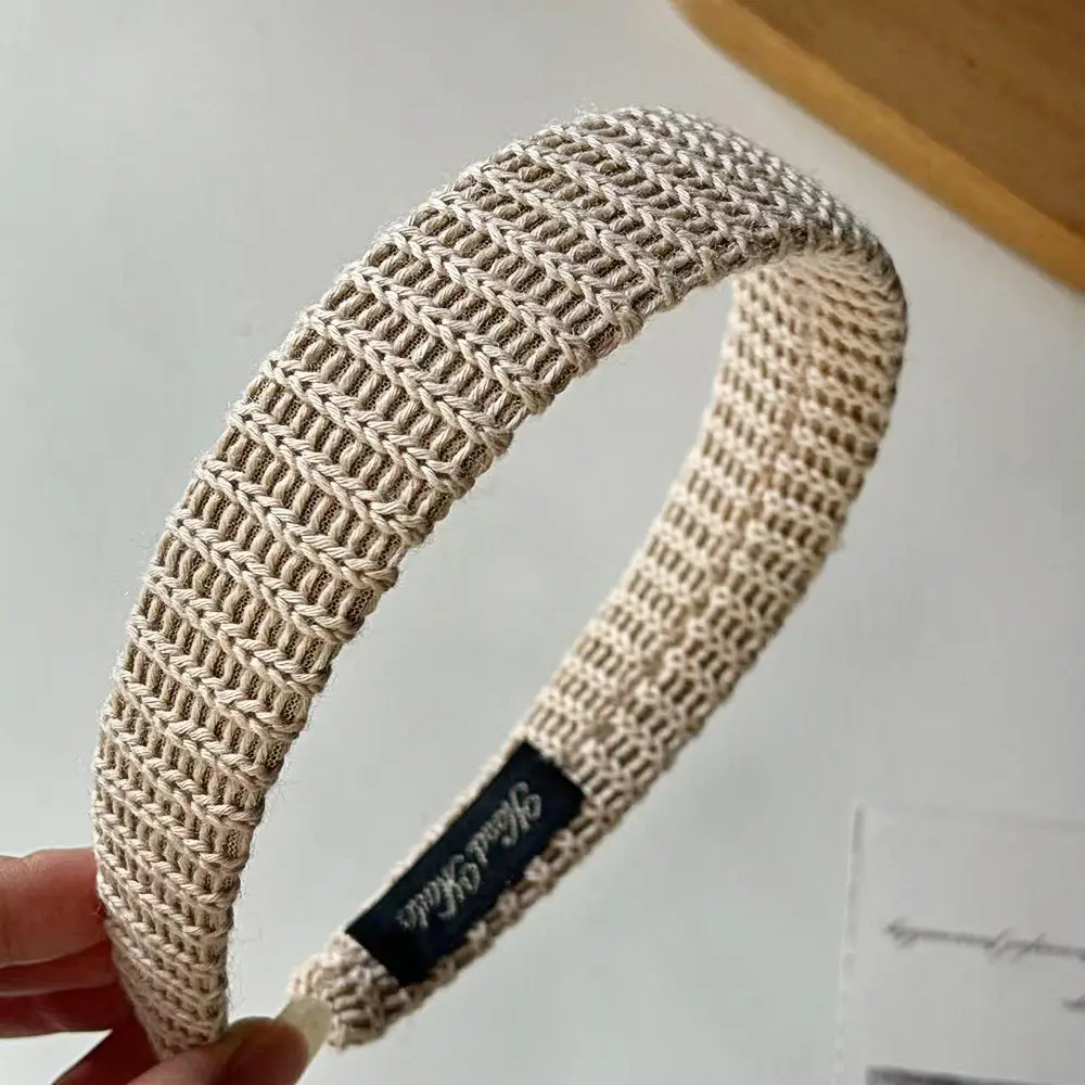 Korean Style Wool Knitted Headband for Women - Image 3