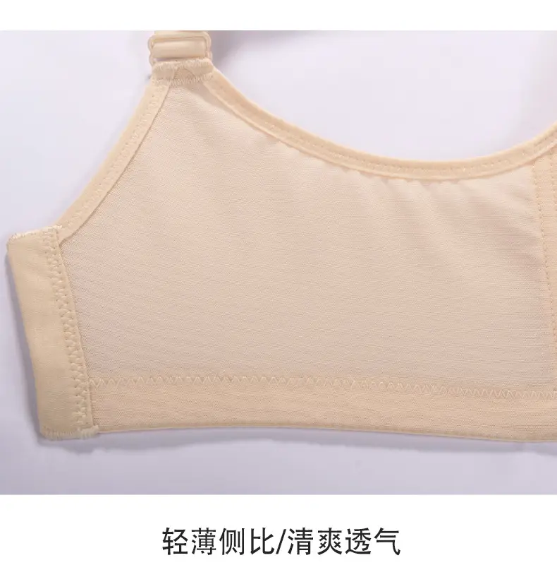 Large Bust Ultra-Thin Seamless Bra That Makes Big Busts Appear Smaller, Full Cup Breathable Rabbit Ear Honeycomb Bra Underwear — feature 27