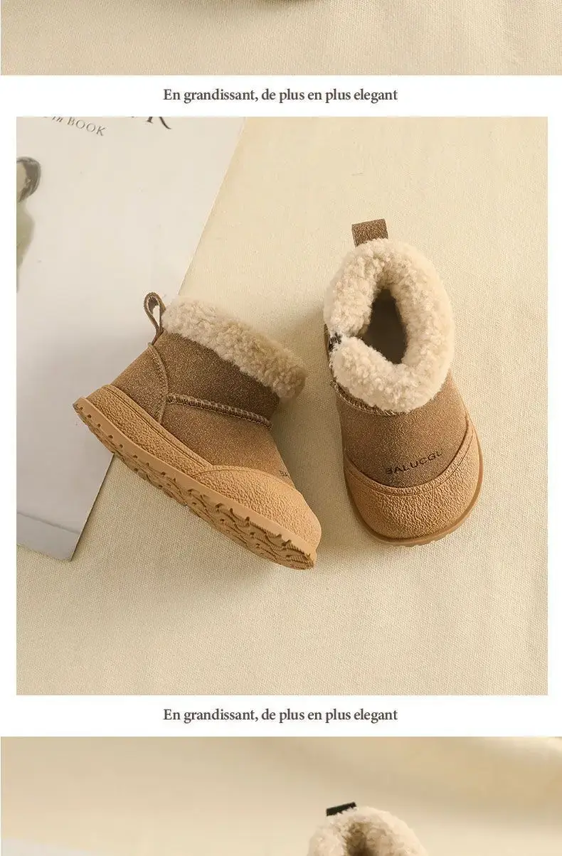 Baby Boys Snow Boots Warm Velvet Winter — feature 9
