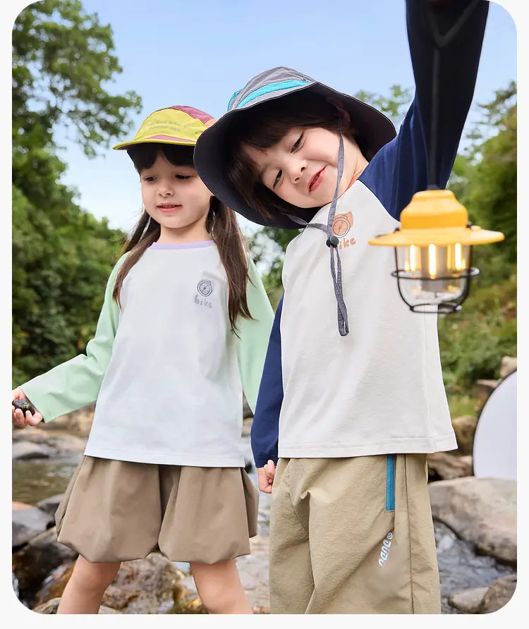 Kids Long Sleeve Sun Protection T-Shirt Set — feature 19