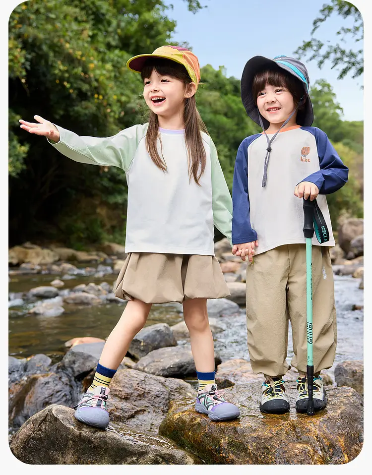 Dudujia Kids Long Sleeve T-Shirt Green White — feature 20