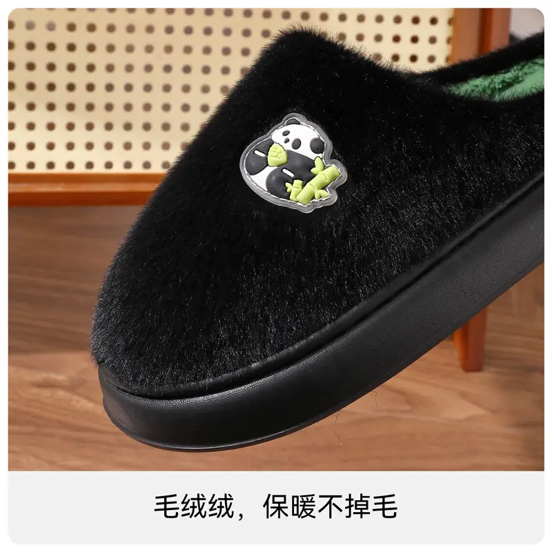 Winter Cotton Slippers for Men Warm Non-Slip - Image 5