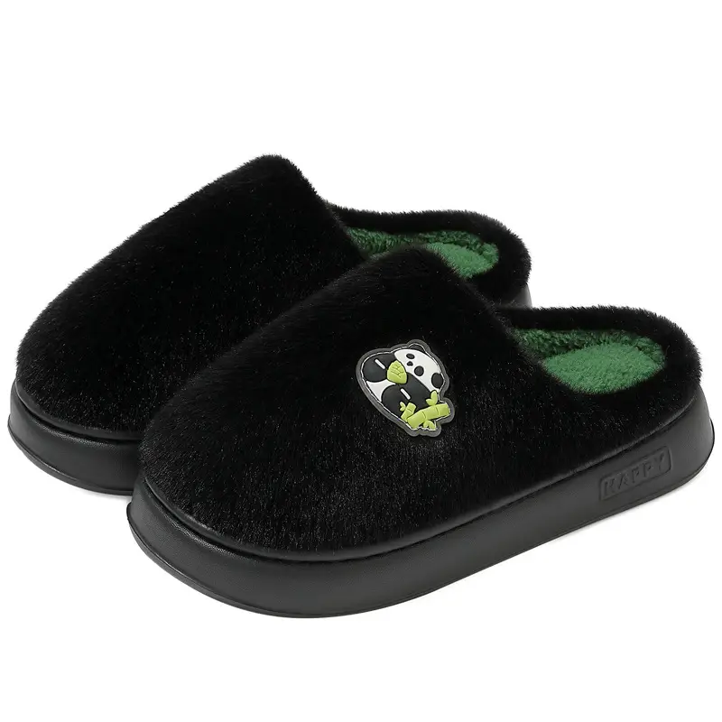 Winter Cotton Slippers for Men Warm Non-Slip - Image 6