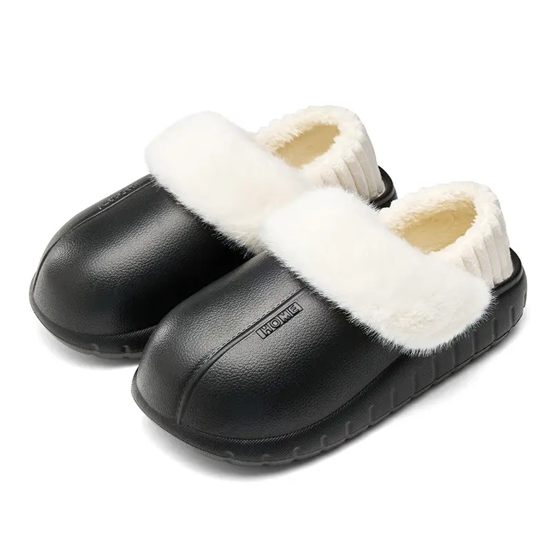 Women Waterproof Plush Slippers Autumn Winter 2025 - Image 9