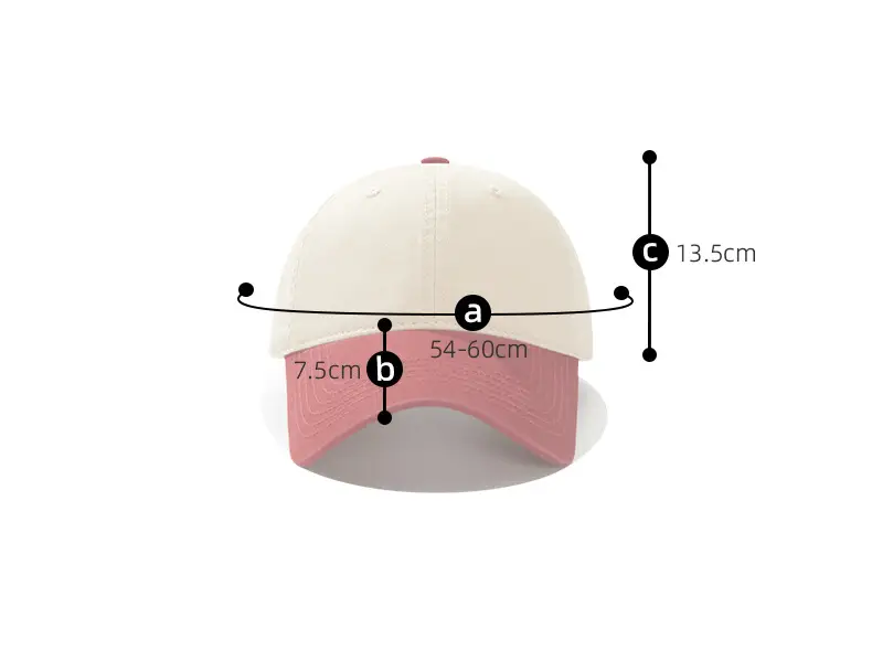 Men's White Black Cartoon Baseball Cap with Adjustable Strap — feature 3