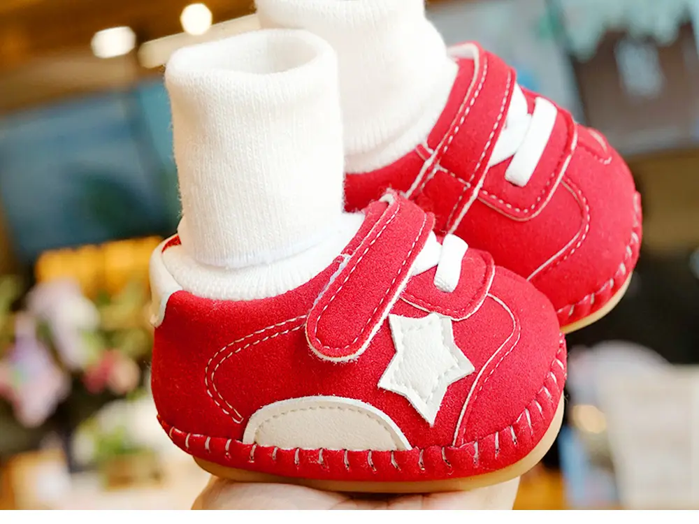 Baby Shoes Black Star Fleece Lined Winter Toddler 0-1Y — feature 6