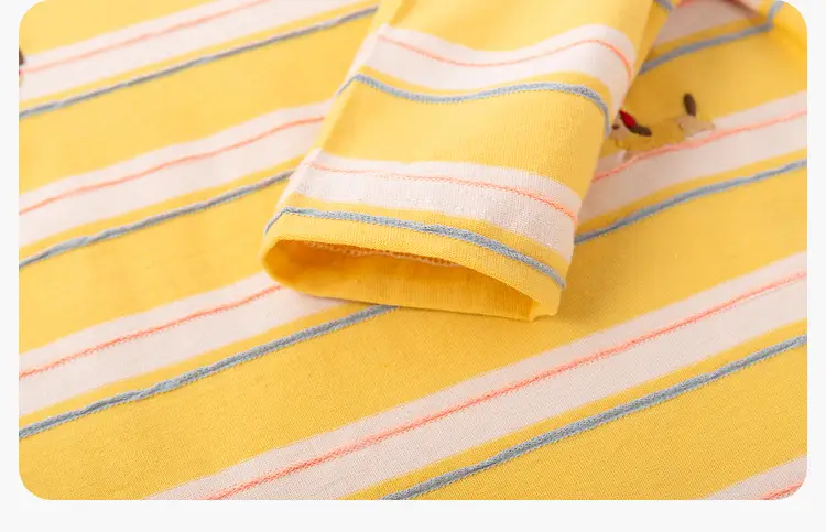 Duduia Striped Cotton T-Shirt for Boys Spring Collection — feature 27