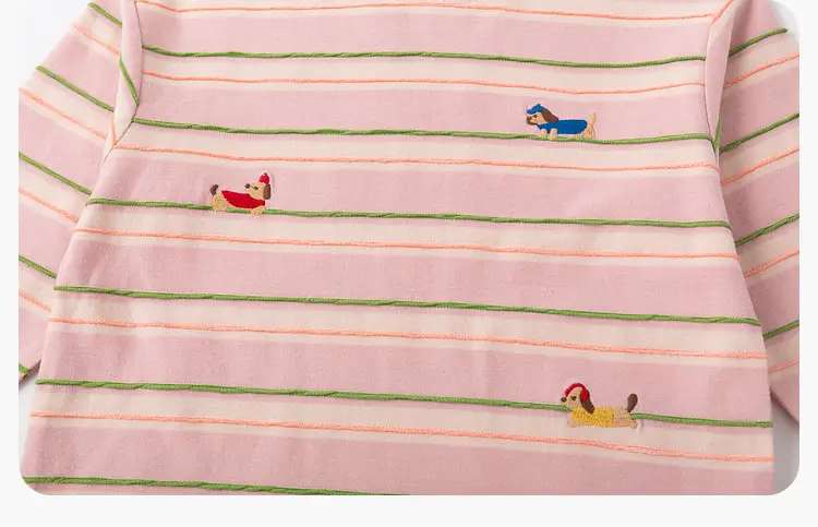 Duduia Striped Cotton T-Shirt for Boys Spring Collection — feature 31