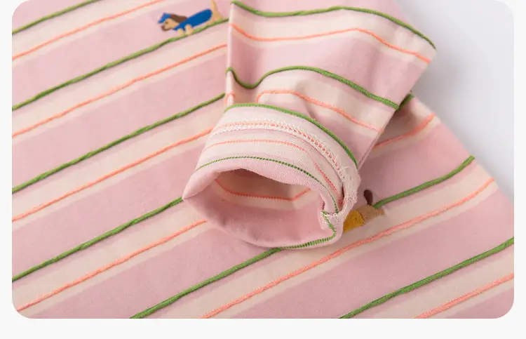Duduia Striped Cotton T-Shirt for Boys Spring Collection — feature 33
