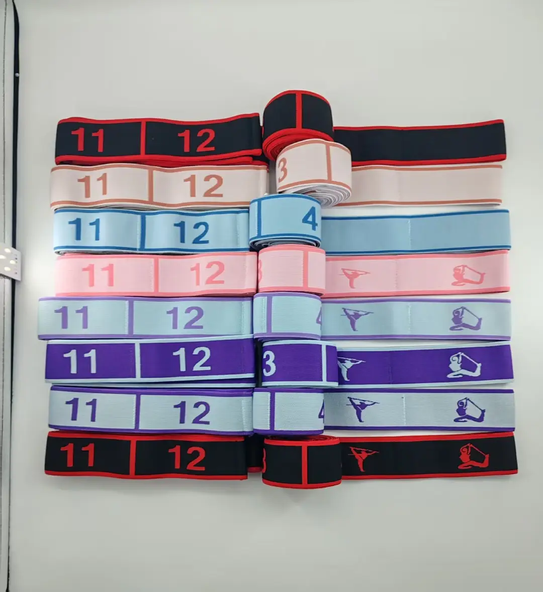 Cross-Border Hot-Selling High-Quality Yoga Resistance Bands for Sports and Fitness, Resistance Bands for Yoga and Dance, Digital Resistance Bands — feature 11