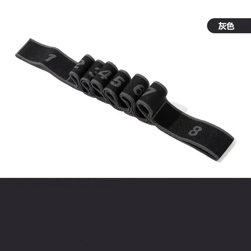 Cross-Border Hot-Selling High-Quality Yoga Resistance Bands for Sports and Fitness, Resistance Bands for Yoga and Dance, Digital Resistance Bands