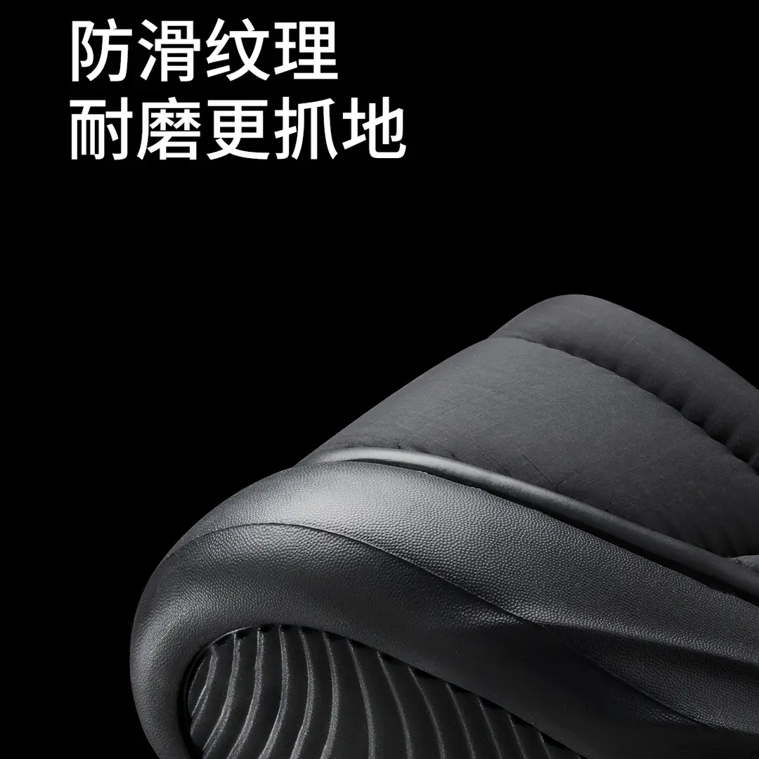 Cotton Shoes Men's Winter 2025 New Indoor Home Non-Slip Warm Home Bag Heel Soft Sole Winter Wool Slippers — feature 11