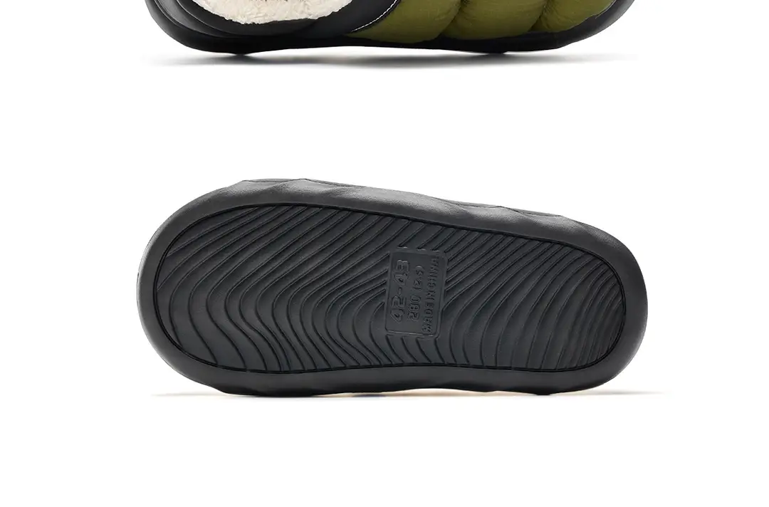 Cotton Shoes Men's Winter 2025 New Indoor Home Non-Slip Warm Home Bag Heel Soft Sole Winter Wool Slippers — feature 25