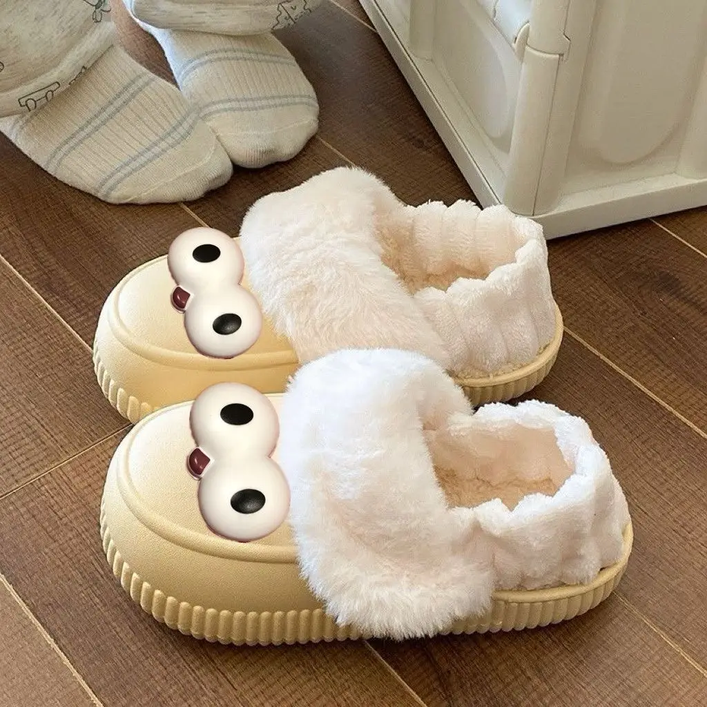 Winter Cotton Closed-Toe Slippers 2025 - Image 3