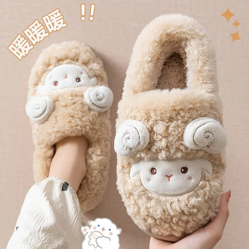 Women Winter Fleece Lined Slipper Green 2025 - Image 2
