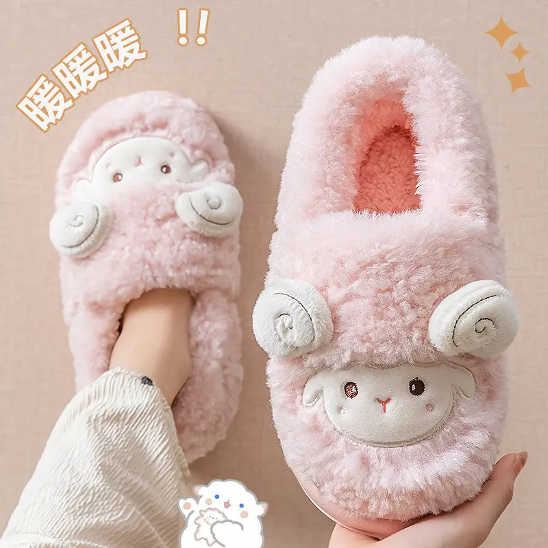 Women Winter Fleece Lined Slipper Green 2025 - Image 3