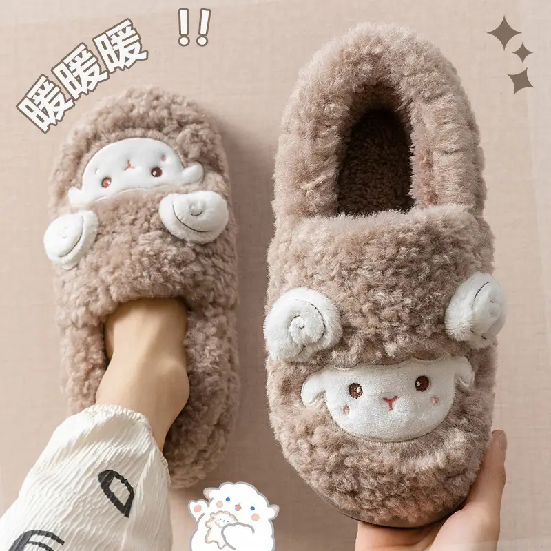 Women Winter Fleece Lined Slipper Green 2025 - Image 5
