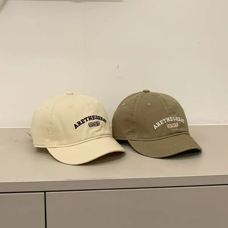 American Retro Letter Baseball Cap Women Spring Autumn — feature 3