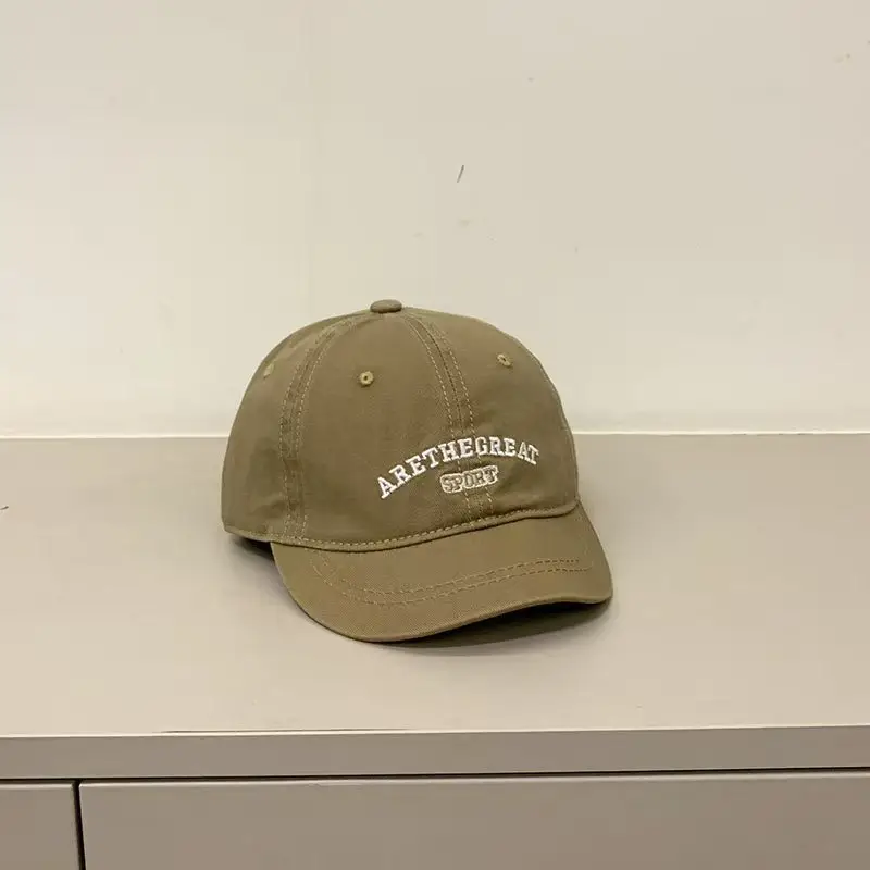 American Retro Letter Baseball Cap Women Spring Autumn - Image 4