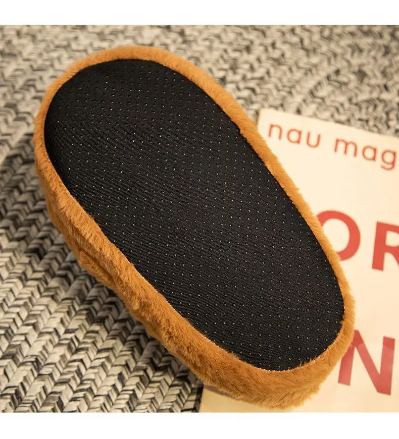 New Capibala Capybara Slippers Winter Style Warm Cotton Shoes Home Shoes Women's Winter Furry Shoes Cotton Slippers — feature 7