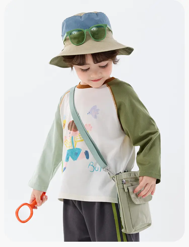 2026 Spring Boys Cotton T-Shirt Antibacterial Print — feature 10