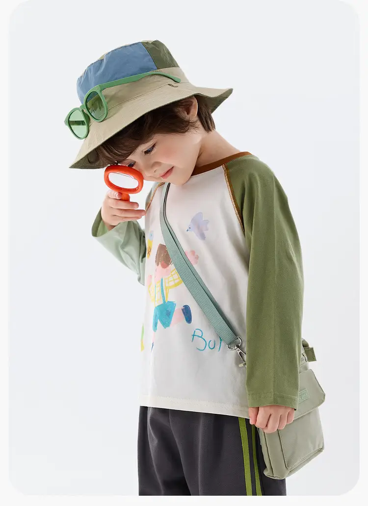 2026 Spring Boys Cotton T-Shirt Antibacterial Print — feature 14