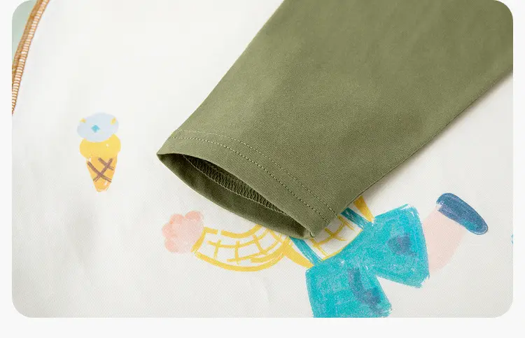 2026 Spring Boys Cotton T-Shirt Antibacterial Print — feature 17