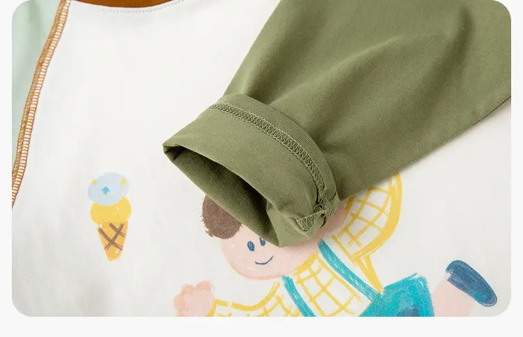 2026 Spring Boys Cotton T-Shirt Antibacterial Print — feature 18