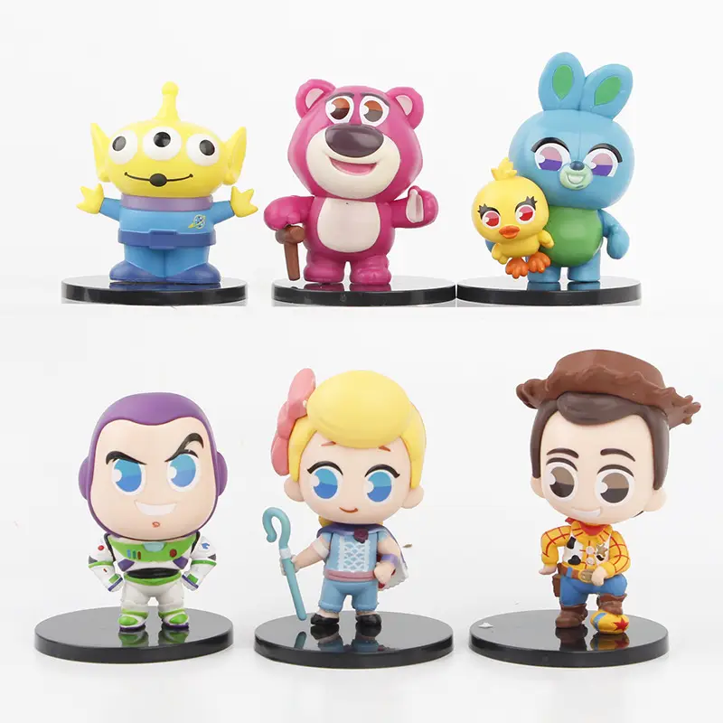 Toy Story Mini Figures Buzz, Woody, and Three-Eyed Alien Toy Model Figurines Capsule Toy Dolls — feature 1