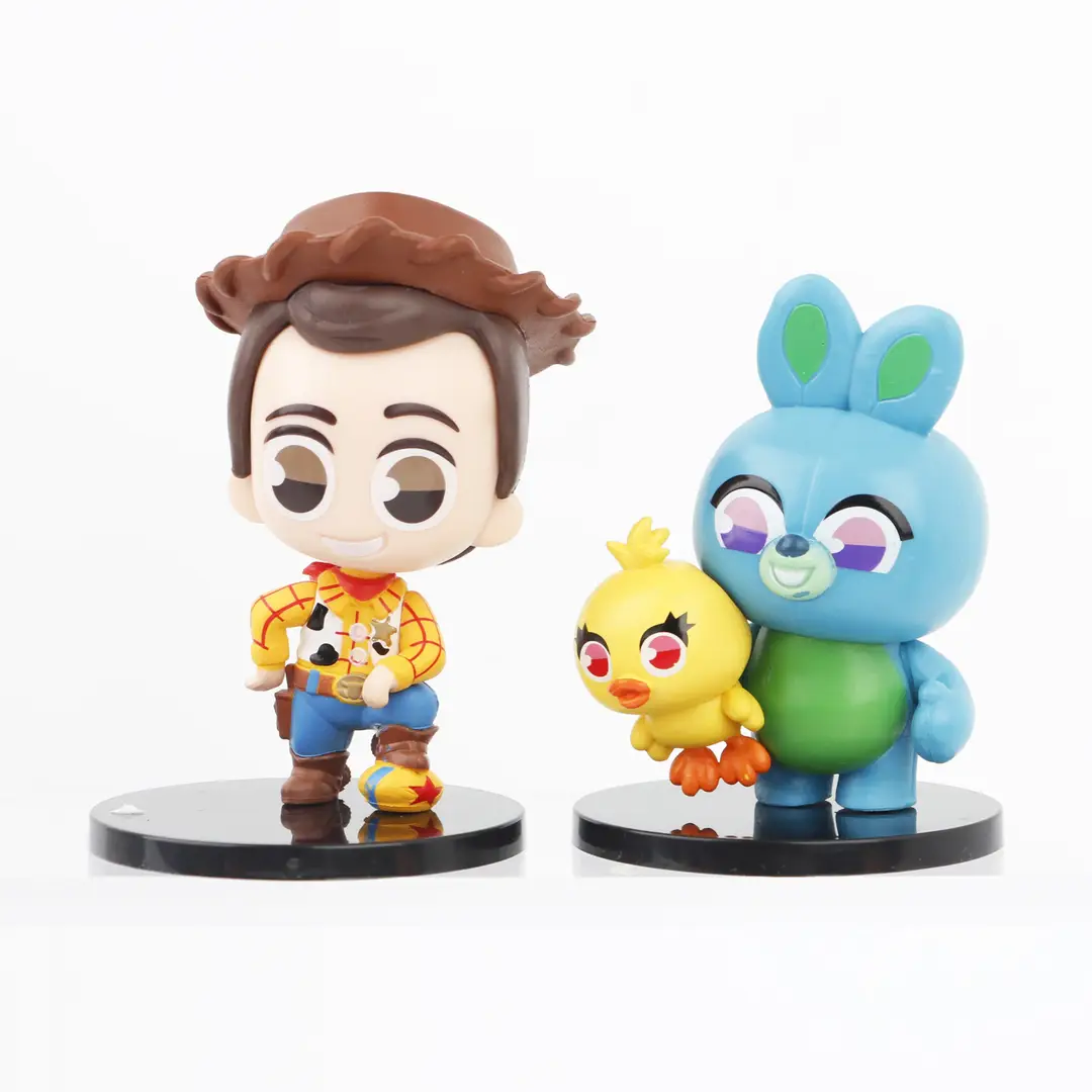 Toy Story Mini Figures Buzz, Woody, and Three-Eyed Alien Toy Model Figurines Capsule Toy Dolls — feature 3