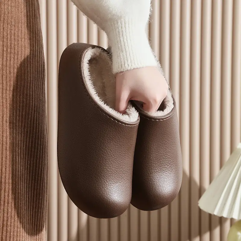 Tweed Style Brown Cardigan & Pants Set for Women - Image 5