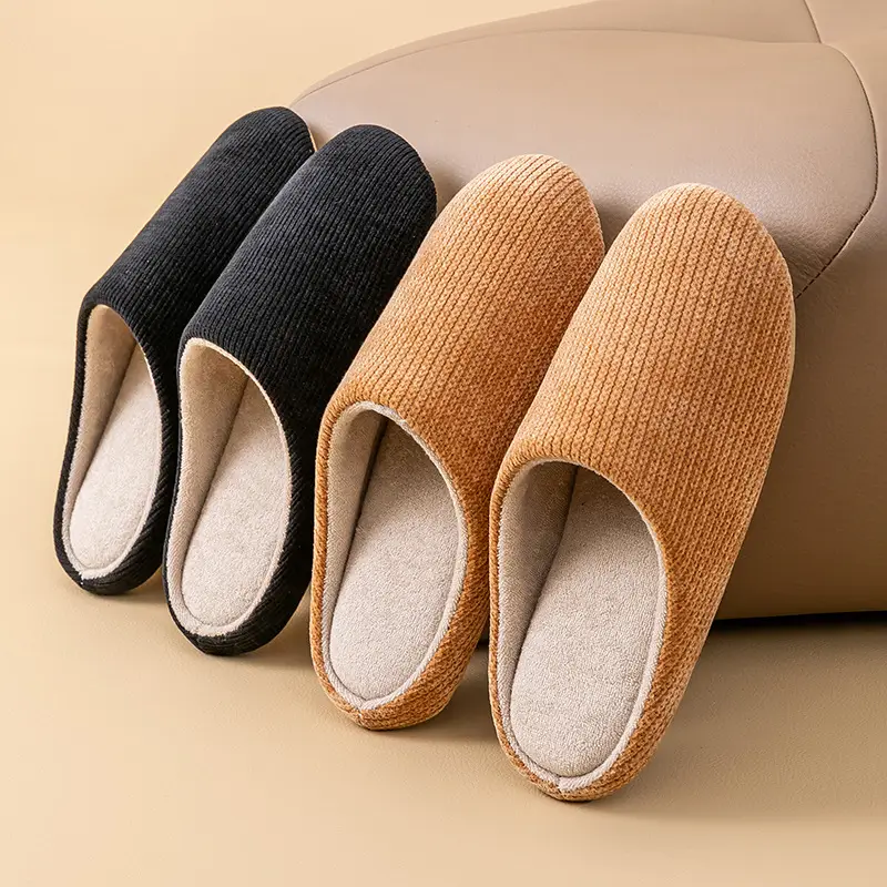 Pink Cotton Slippers for Girls New Autumn Winter - Image 8