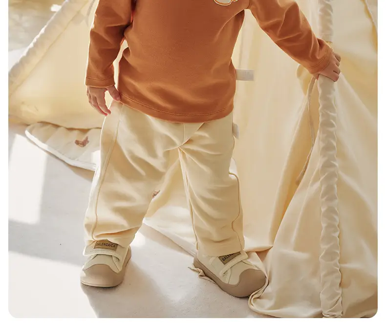 Infant Long Sleeve Turtleneck Shirt Brown Austrian Velvet — feature 14
