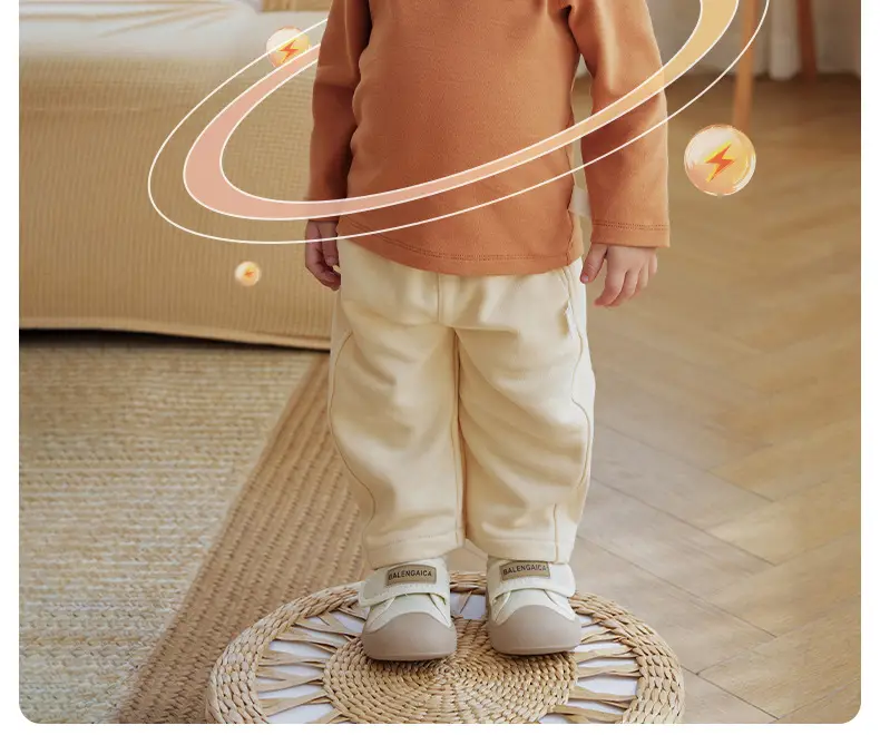 Infant Long Sleeve Turtleneck Shirt Brown Austrian Velvet — feature 16