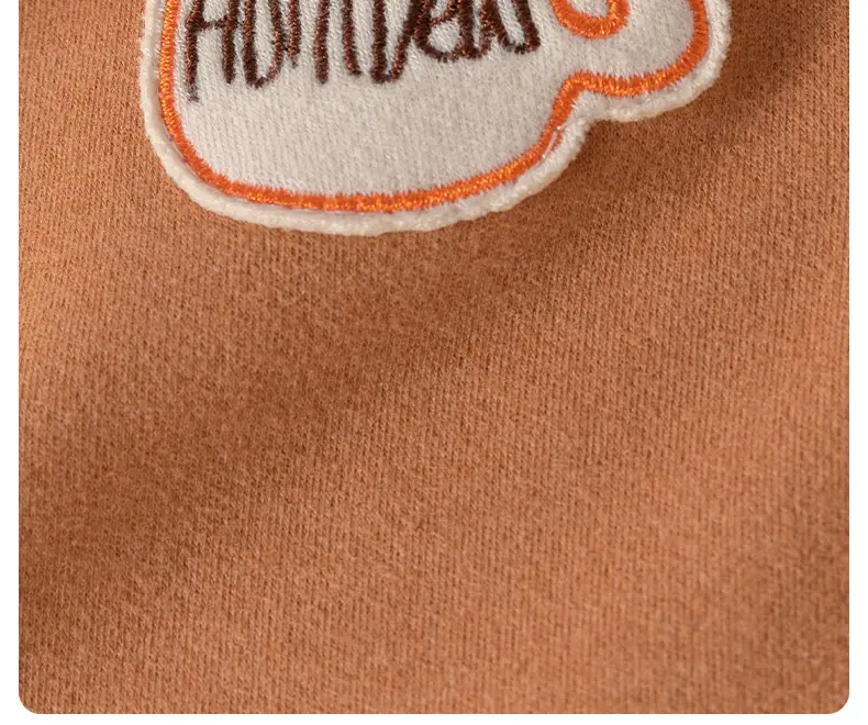 Infant Long Sleeve Turtleneck Shirt Brown Austrian Velvet — feature 22