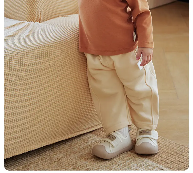 Infant Long Sleeve Turtleneck Shirt Brown Austrian Velvet — feature 3