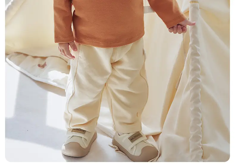 Infant Long Sleeve Turtleneck Shirt Brown Austrian Velvet — feature 33