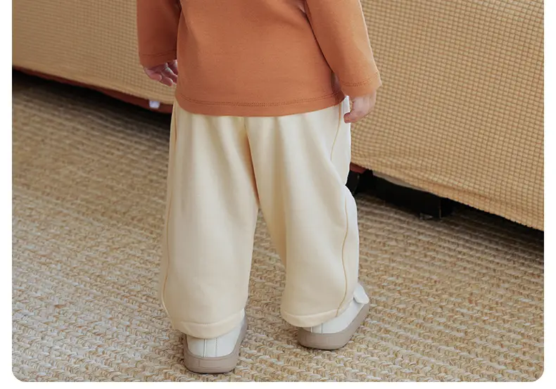 Infant Long Sleeve Turtleneck Shirt Brown Austrian Velvet — feature 37