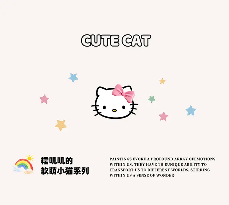 Kt Cat Japanese Style Silent Cotton Slippers Women's Winter Home Indoor Non-Slip Anti-Odor Plush Warm Floor Fur Slippers — feature 2