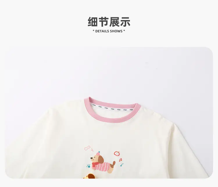Children's Cotton T-Shirt Set White Blue Cap — feature 24