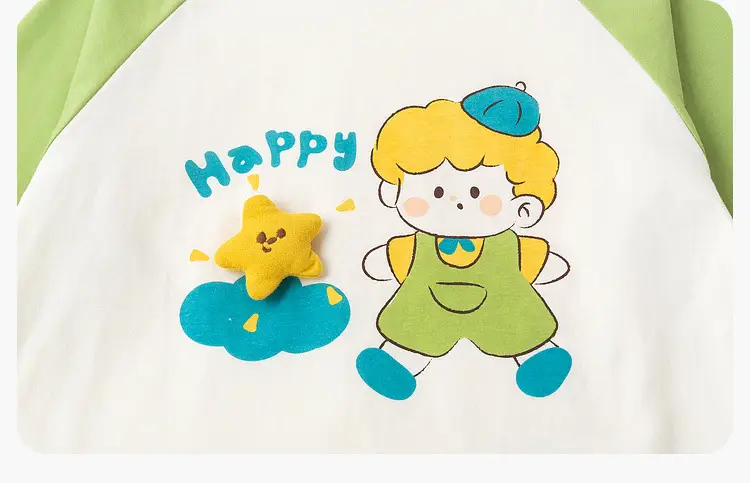 7A Antibacterial Kids T-Shirt Spring New Girls Boys — feature 17