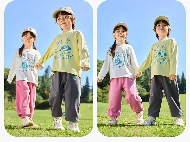 Dudujia Kids Pure Cotton T-Shirt White Spring New Arrival — feature 13