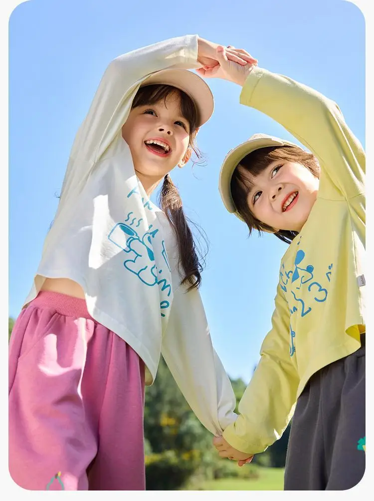 Dudujia Kids Pure Cotton T-Shirt White Spring New Arrival — feature 14