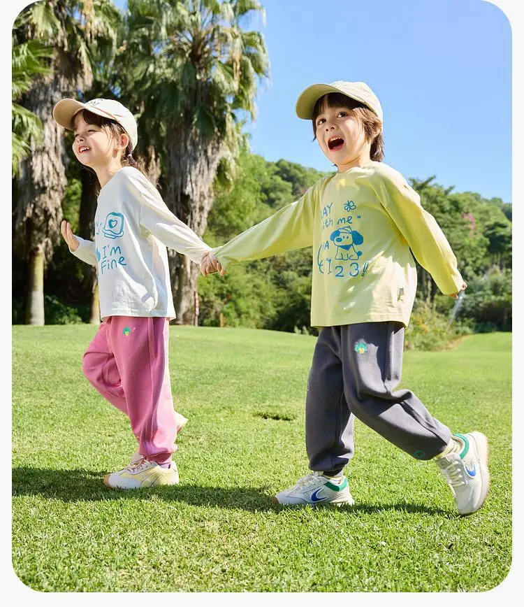 Dudujia Kids Pure Cotton T-Shirt White Spring New Arrival — feature 15