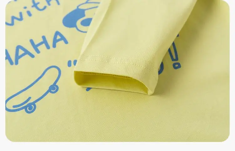 Dudujia Kids Pure Cotton T-Shirt White Spring New Arrival — feature 18