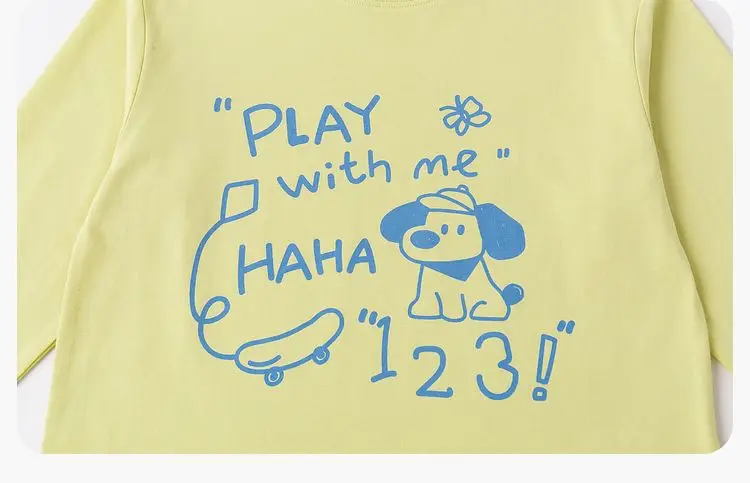 Dudujia Kids Pure Cotton T-Shirt White Spring New Arrival — feature 20