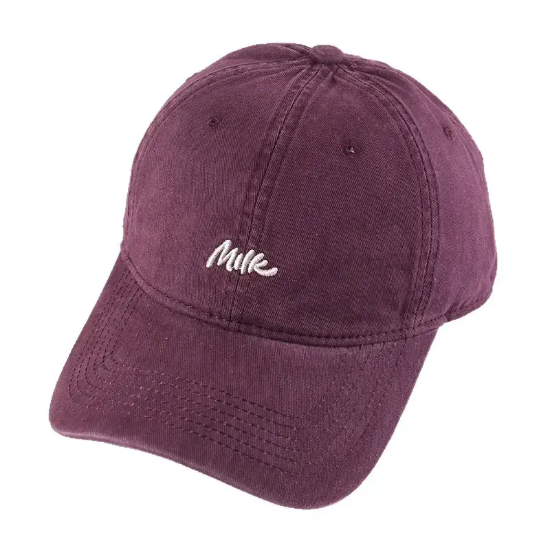 2025 Letter Embroidered Maroon Baseball Cap - Image 12